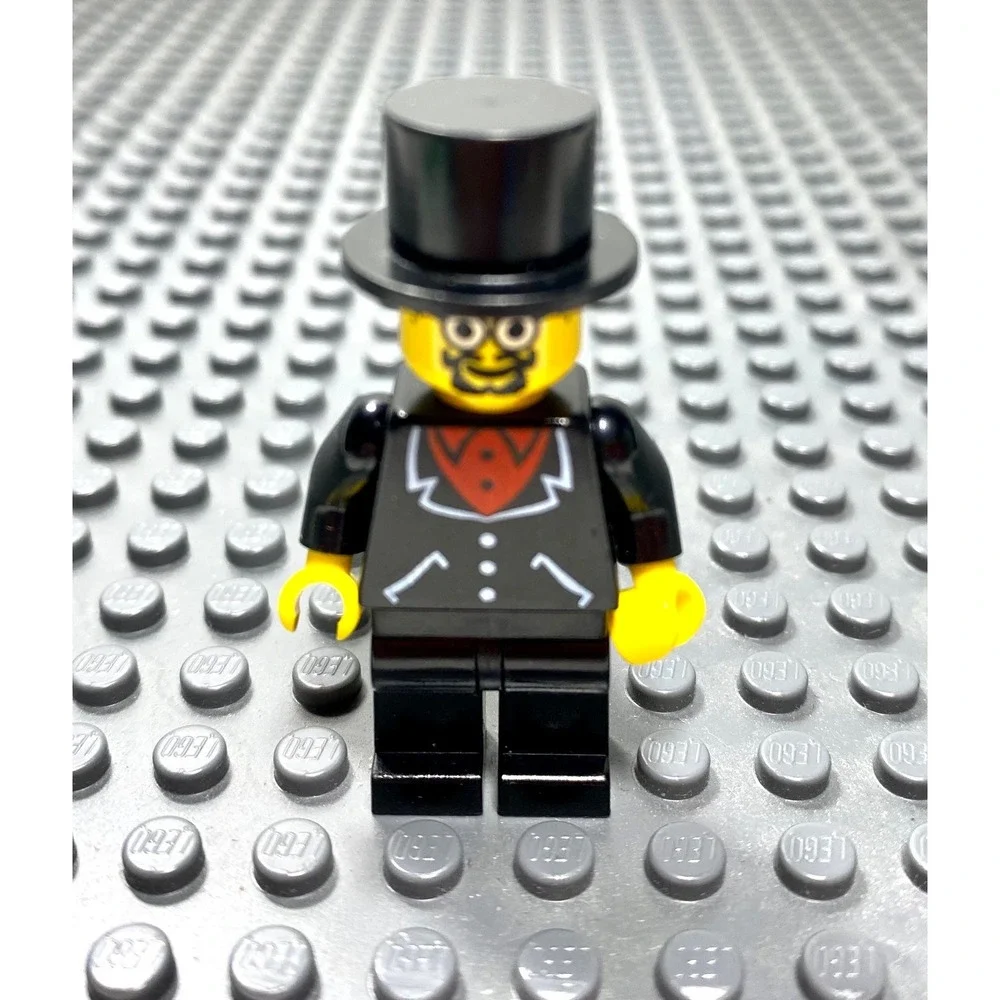 RETIRED LEGO Minifigure ADV038 Adventurers Egypt Lord Sam Sinister Top Hat